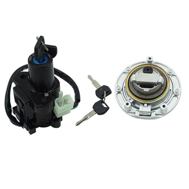 Motorcycle ignition switch fuel gas cap seat lock key set Fo - TikTok ...