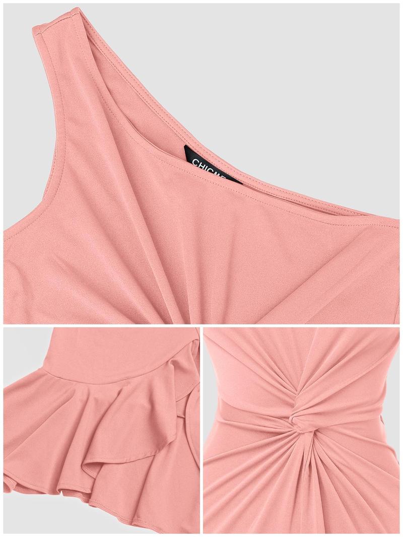 Product Introduction of 1 piece mature lady's off-shoulder lotus leaf hem evening dress with hip-hugging skirt 3