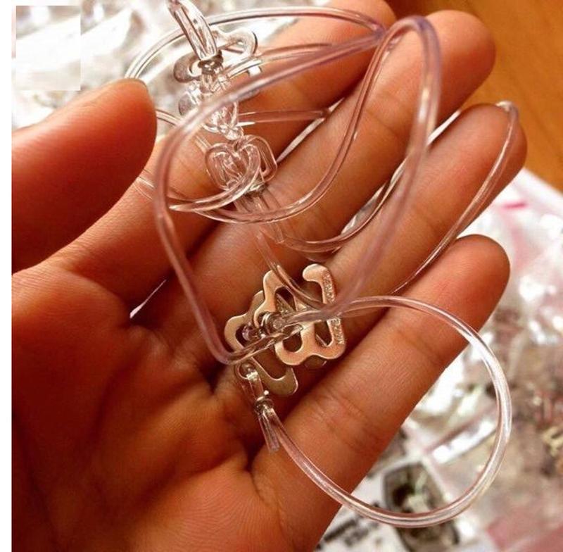 Cặp dây áo trong suốt bản dẹp / sợi nhuyễn - dây trong sợi phở sợi bún [ P06 P09]