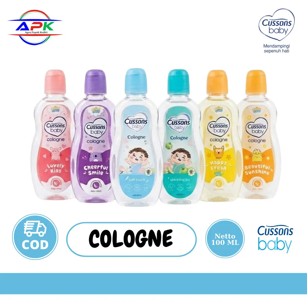 Cussons Baby Cologne 100ml - Minyak Wangi Bayi - Cusson Parfum Bayi Balita Anak APK