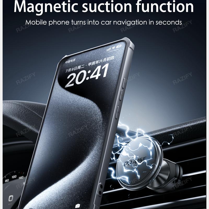 Product Introduction of Razify for Samsung Galaxy S24 S23 S22 S21 S20 S30 ULTRA PLUS + FE 5G magneticattraction case hard IThe Beatles hybrid shockproofslim Crystal Clear Cover double anti drop protectionphone casing clear back flexible TPU bumper frame 22