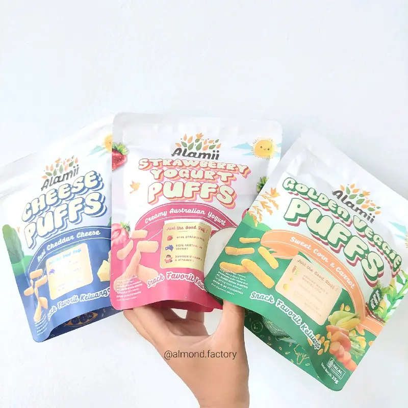 Alamii Puffs - Snack Bayi dan Cemilan Anak Sehat 25gr 0