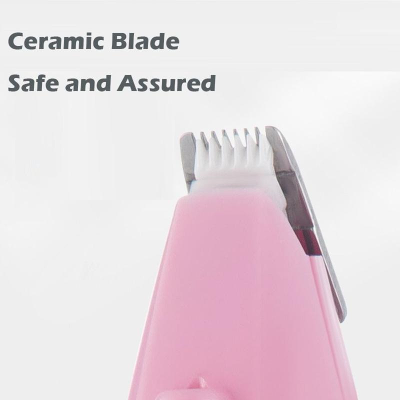 New Electric Dog Hair Trimmer Rechargeable Low Noise Pet Paw Trimmer Grooming with LED Lighting Cat Paw Trimmer 5