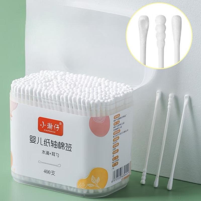 (Loại 1) Combo 3 Hộp Tăm Bông Đa Năng Cao Cấp An Toàn Cho Bé Tiện Dụng - Lấy Ráy Tai (600 Chiếc)