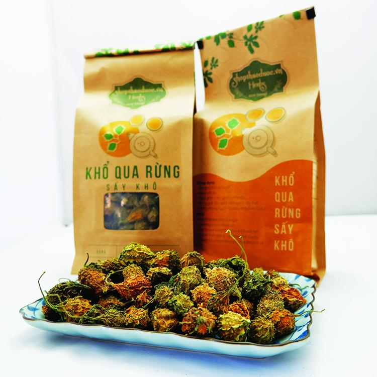Khổ qua rừng sấy khô - Trà Khổ qua rừng Shop Thảo Dược đạt chứng nhận ATVSTP