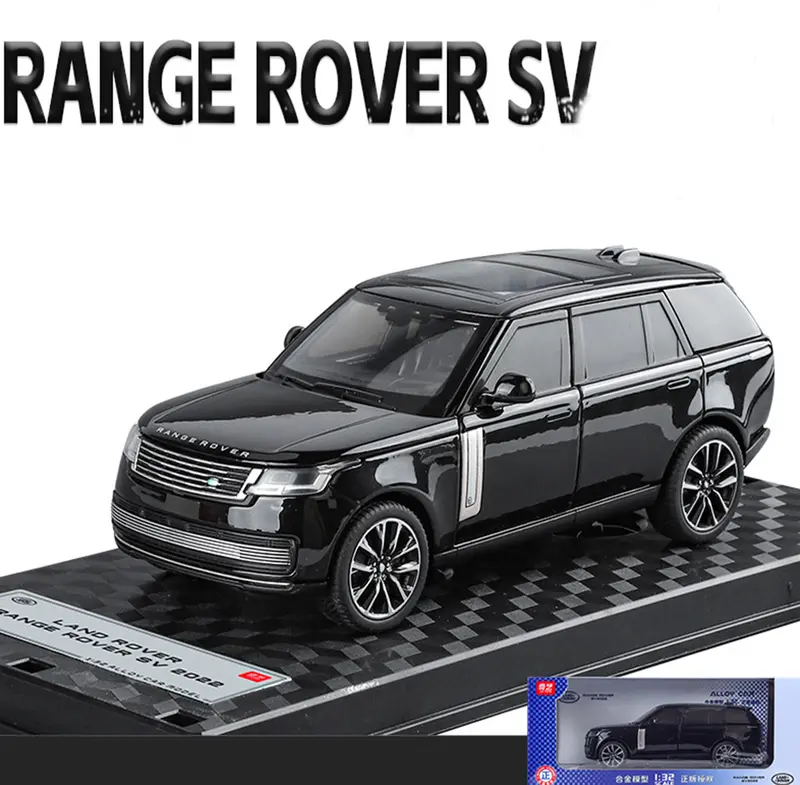 Mô hình xe Land Rover Range Rover tỉ lệ 1:32 kèm đế 2 phiên bản Toy Đồ Chơi 1