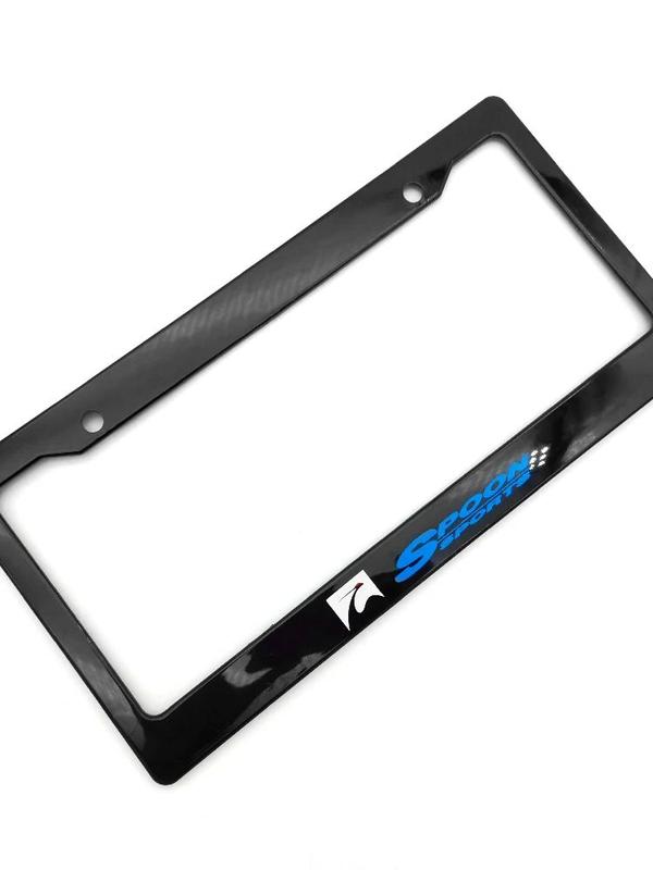 Product Introduction of Spot Goods COD 1PCS Car License Plate Frame Standard ABS JDM Style For Decoration Auto Number Plate Frame 12