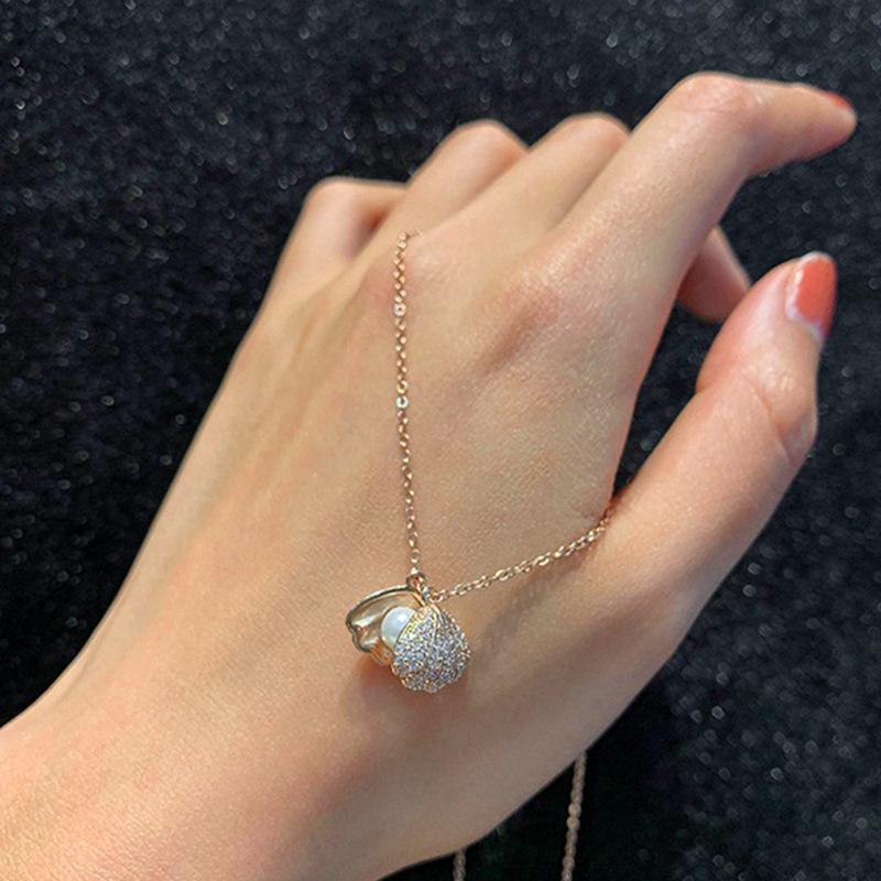 Product Introduction of New Exquisite Romantic Shell Pendant Women's Necklace Creative Fashion Faux  Jewelry Accessories Birthday Gifts 10