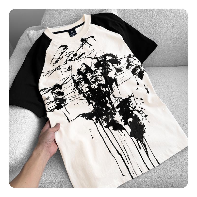 Áo Thun Local Brand Unisex LUNACY Restraint Cotton Form Oversize 5