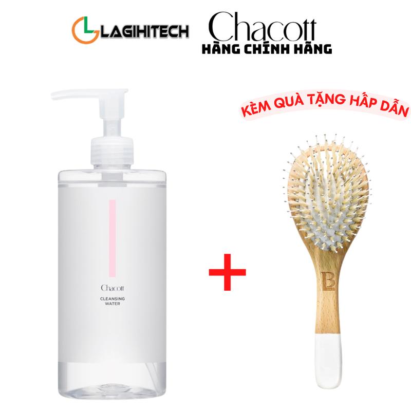 Nước Tẩy Trang Dành Cho Da Nhạy Cảm Chacott Cleansing Water 500ml - Hàng Chính Hãng