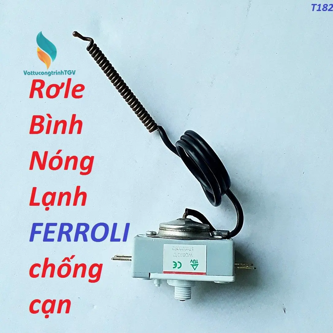 Rơle điều chỉnh nhiệt chống cháy khô AMTS cho Bình Nóng Lạnh Ferroli