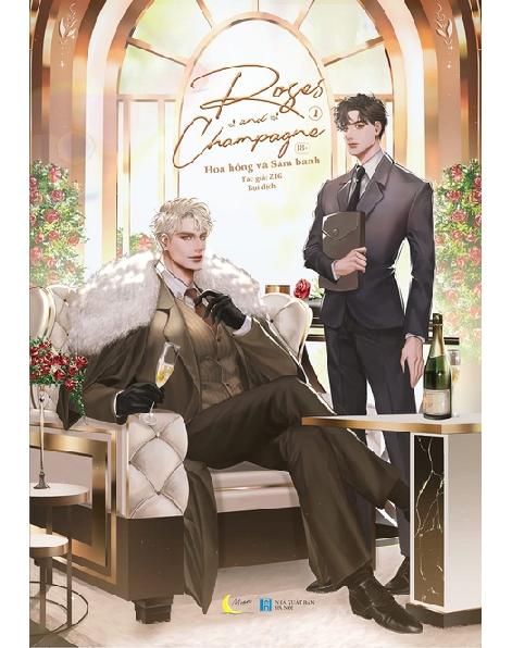 Sách - Combo: Roses And Champagne - Hoa Hồng Và Sâm Banh (Tập 1+2)