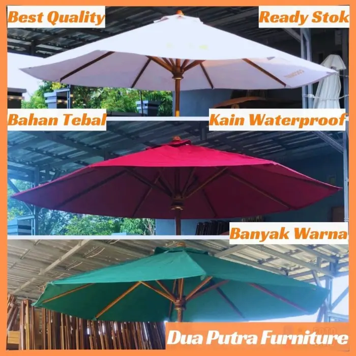 FLASH SALE kain tenda wateroof, kain payung taman, kain payung kafe, restoran 0