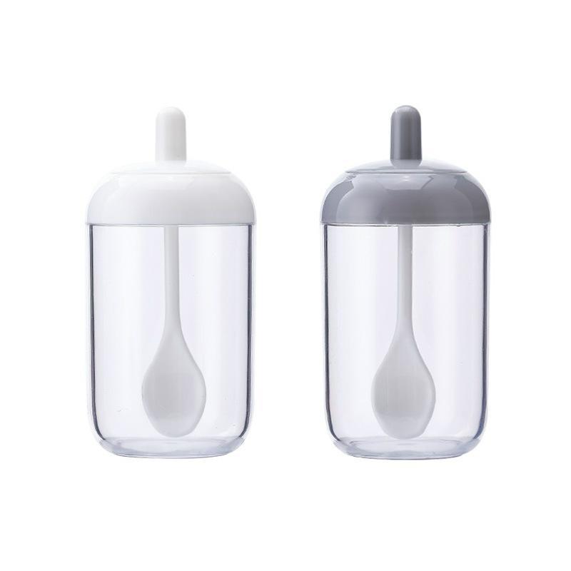 1pc Creative Seasoning Bottle Household Sealed Restaurant Kitchen Milk Bottle Style Seasoning Box 8