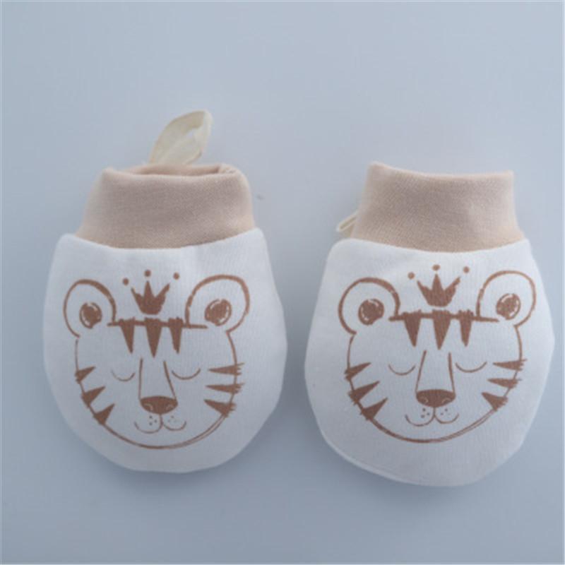 Product Introduction of New Baby Gloves Cute Cartoon Infant Pure Cotton Scratch Newborn MittsBoy Fabric Care 17