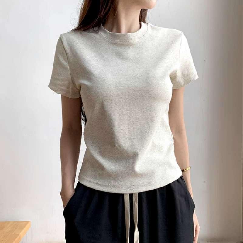 Áo thun baby tee form suông cổ tròn cộc tay peonyb - Phông trơn nhiều màu bánh bèo tiểu thư hotgirl kiểu dáng basic đường phố hàn quốc đẹp oversize bigsize - ATH133