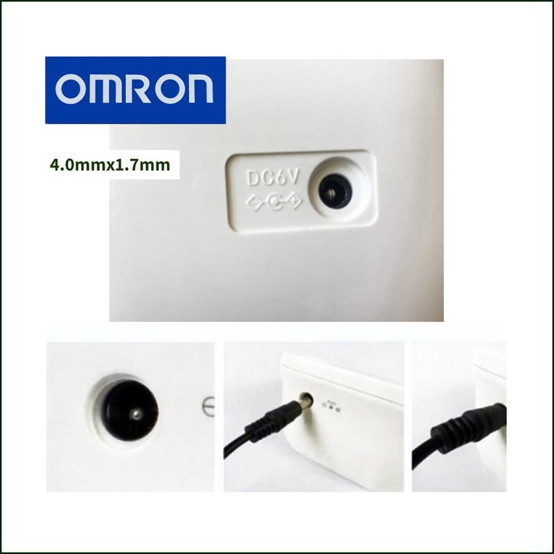 6V AC DC Adapter Charger for Omron HEM-7154 HEM-741 HEM-7121 HEM-7130 HEM-712 HEM-7122 Blood Pressure Monitor Power Supply 2