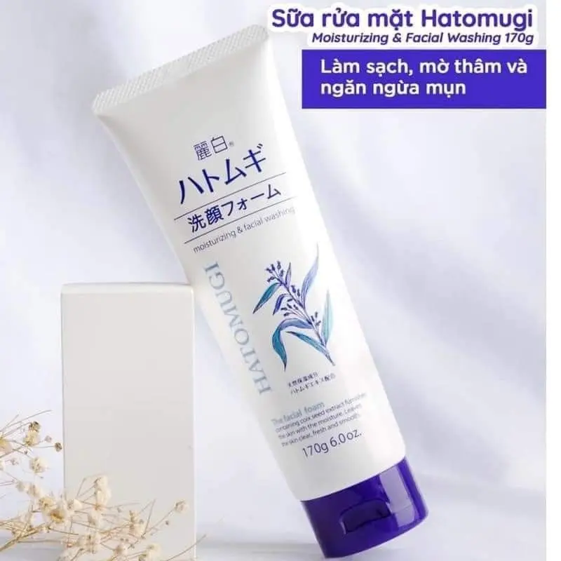 Sữa rửa mặt Gạo Hatomugi Nhật 130gr 1