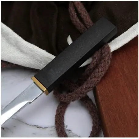 Dao Làm Bếp Nhật Bản Gọt Hoa Quả, Thái Sashimi luoi nhỏ Thép Không Gỉ dài 20cm 5