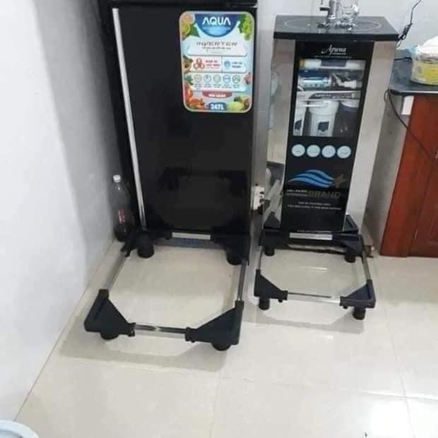 CHÂN KÊ MÁY GIẶT - TỦ LẠNH - MÁY LỌC NƯỚC ĐA NĂNG Inox - fullbox cứng cáp loại 1 0