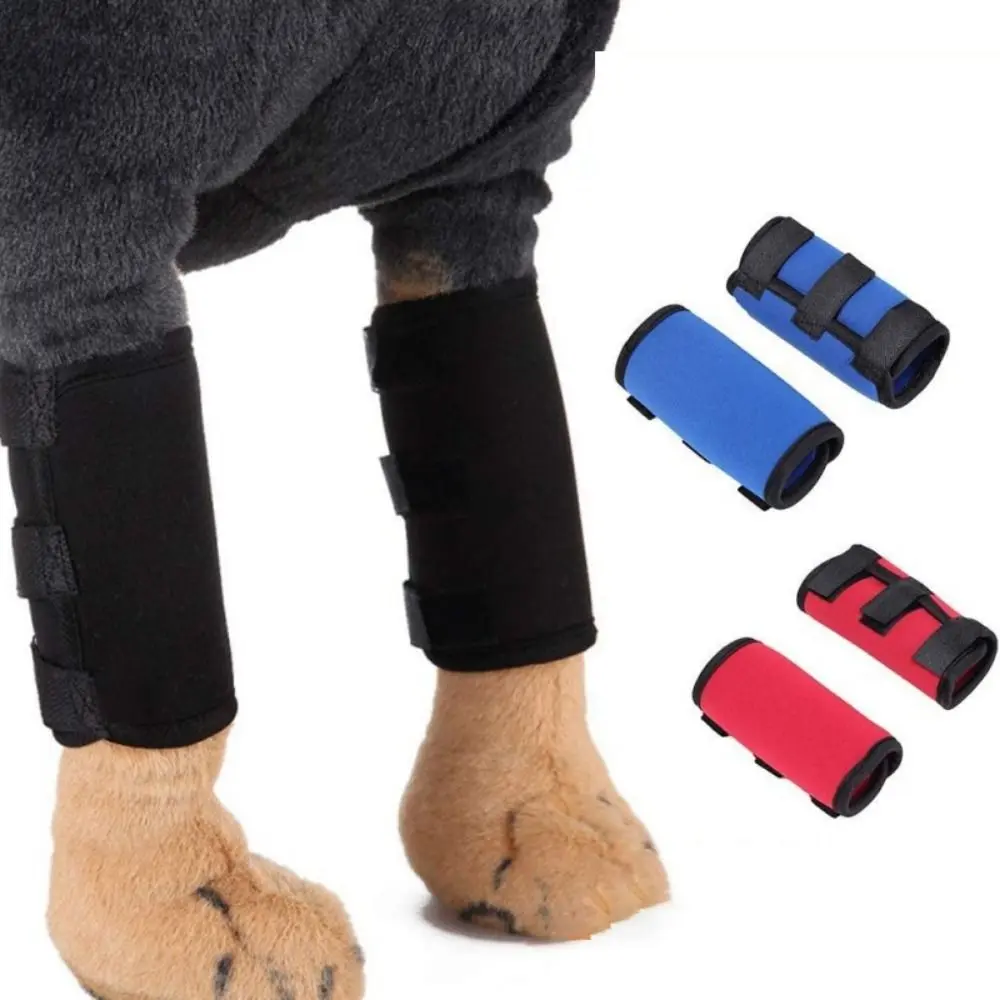 Breathable Practical Diving Material Soft Dog Accessories Shockproof Puppy Elbow Pad Dog Leg Protective Cover Dog Front Leg Brace Pet Knee Pads