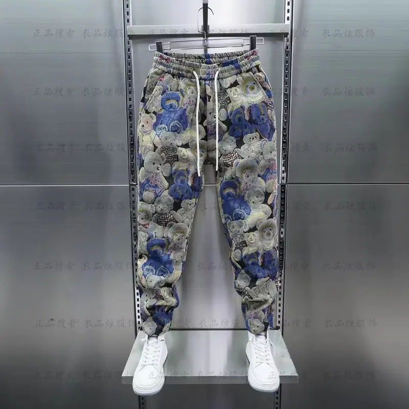 Quần dài jogger gấm gấu teddy Sport 5