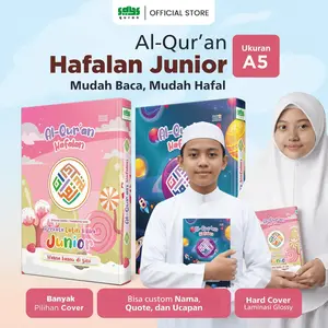 Al-Qur'an Custom Nama Junior - Al-Qur'an Hafalan 8 Blok Full Warna (A5) - Says Quran