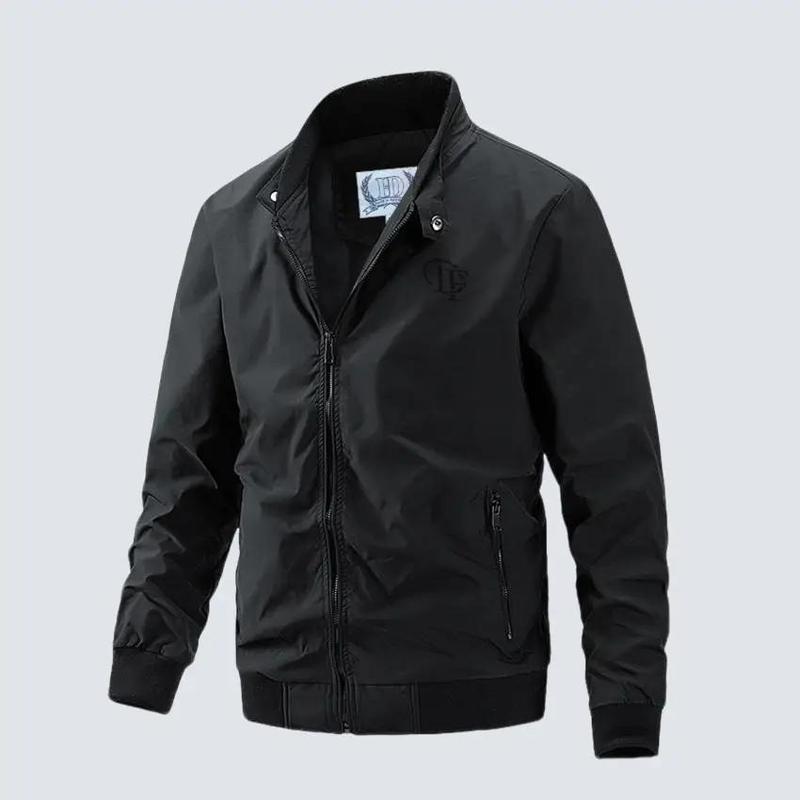 Áo Khoác Dù Cao Cấp 2 Lớp Có Túi Trong Xịn Có Nút Khoá Cổ Phong Cách Mẫu Mới Nam Jacket Menswear - Chống Nắng, Chống Gió, Chống Tia UV