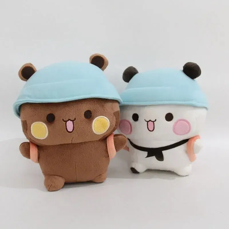 Búp bê gấu trúc Yier Dễ thương Bubu Dudu Đồ chơi sang trọng Phim hoạt hình đáng yêu Nhồi bông mềm Trang trí nội thất cho bạn trai Bạn gái