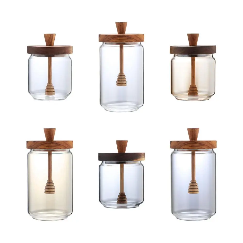 Glass Beehive Honey Pot,Honey Storage Container,Honey Pot,Honey Glassware for Home