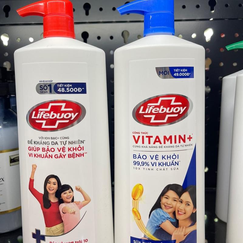 Sữa tắm Lifebuoy kháng khuẩn sạch mụn lưng 2