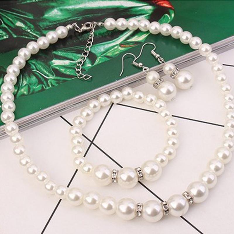 Product Introduction of Women   Necklaces Bangles Earrings Wedding Charm  Set Gift 16