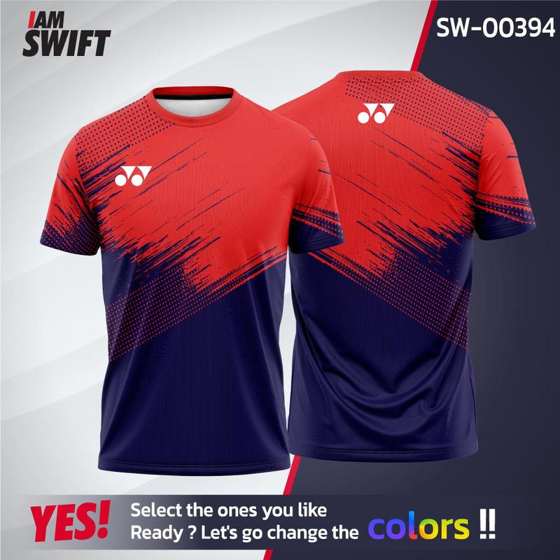 Jersey Fashion Sports T Shirt Leisure Loose Size Men's T-shirt Badminton Sports Running Pattern 3D Printed Sport Short Sleeves 0