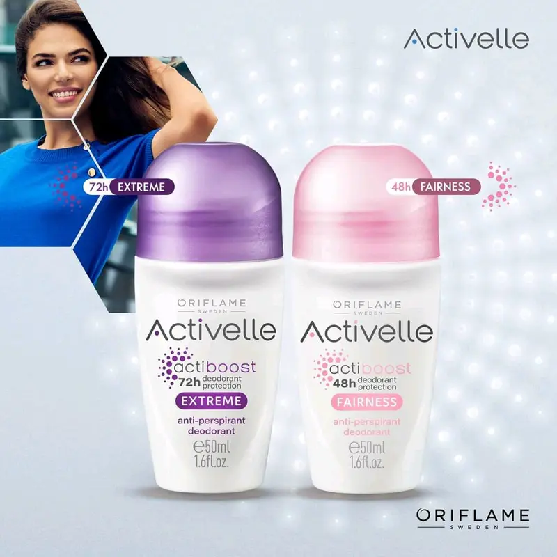 DEODORANT ACTIVELLE ANTI PERSPIRANT ORIFLAME 1