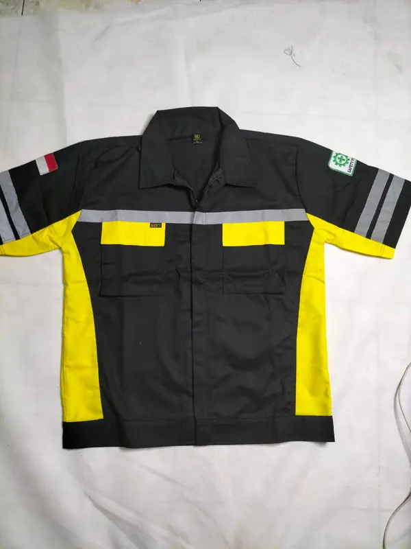 Wearpack Atasan Lengan Pendek Pria Safety 4