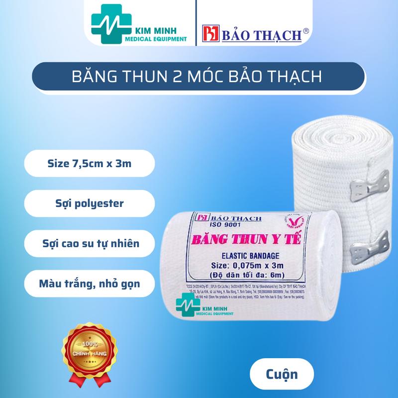 Product Introduction of Băng thun y tế Bảo Thạch (2 móc, 3 móc) 2