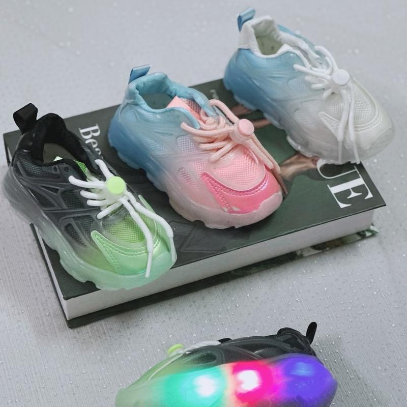 Giày thể thao bé trai bé gái ko có đèn hàng QC êm mềm Cho Bé size 2 ếch