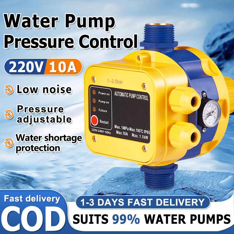 Automatic Control Pressure Controller 10Bar 10A Water Pump Pressure ...