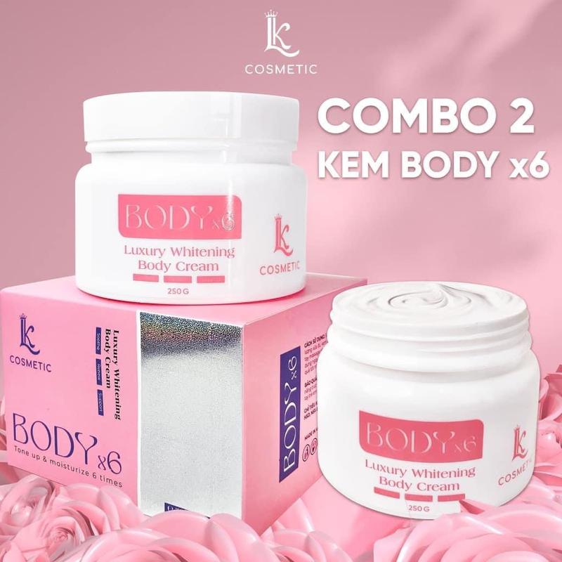 Cb 2 kem bodyx6 queenlk Dưỡng Body linh kool