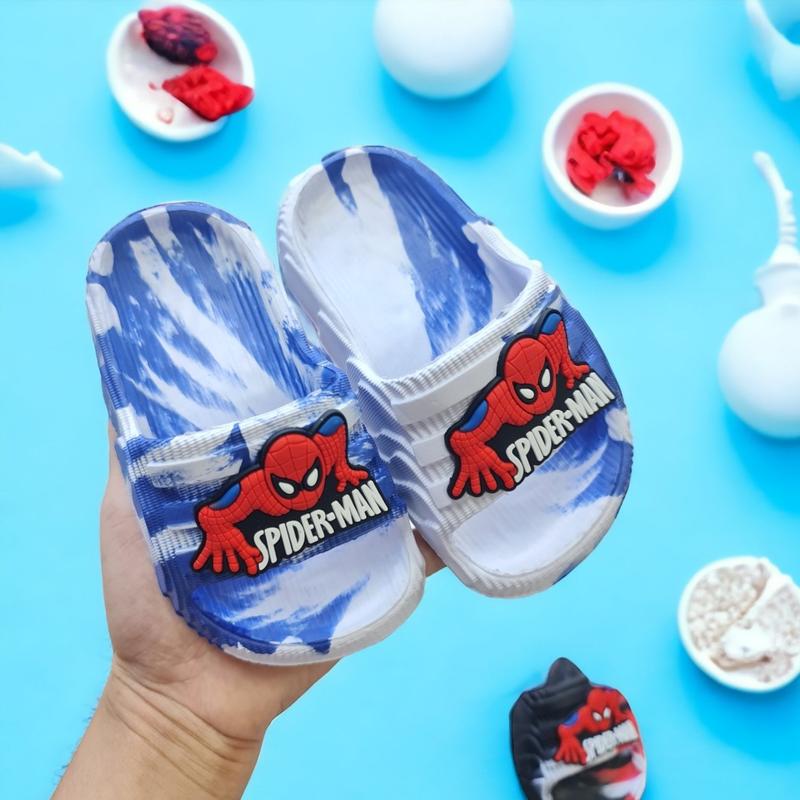 HÔM NAY BÁN MUA 1 TẶNG 1 CÓ ĐÈN- Dép bánh mì nhiều lớp cho bé trai hình siêu nhân Voi Sandal Dép Sandal