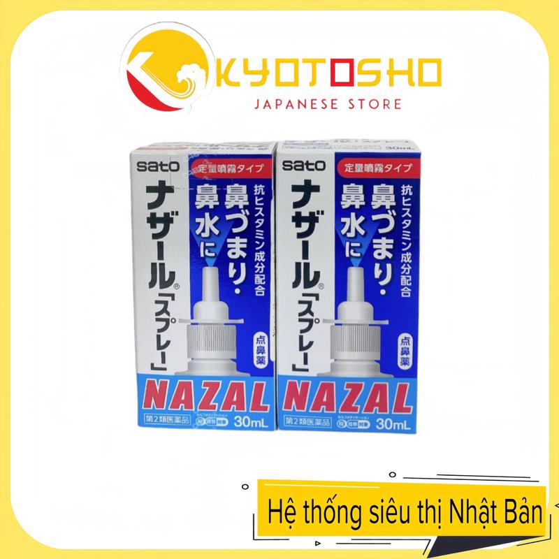 Xịt mũi xoang Nazal Nhật Bản 30ML