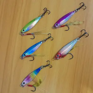 Metal Jig UL Strike Markiman Metal Jig 10gr 15gr 20gr Umpan Pancing Free Assist Hook 3D Eyes Cocok Untuk Jigging Dasaran Cashjig GT Tuna Kakap