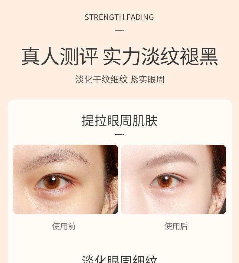 Product Introduction of Authentic lutein eye serum with lifting and firming rollerball for reducing dark circles and fine lines, brightening the eye area 4