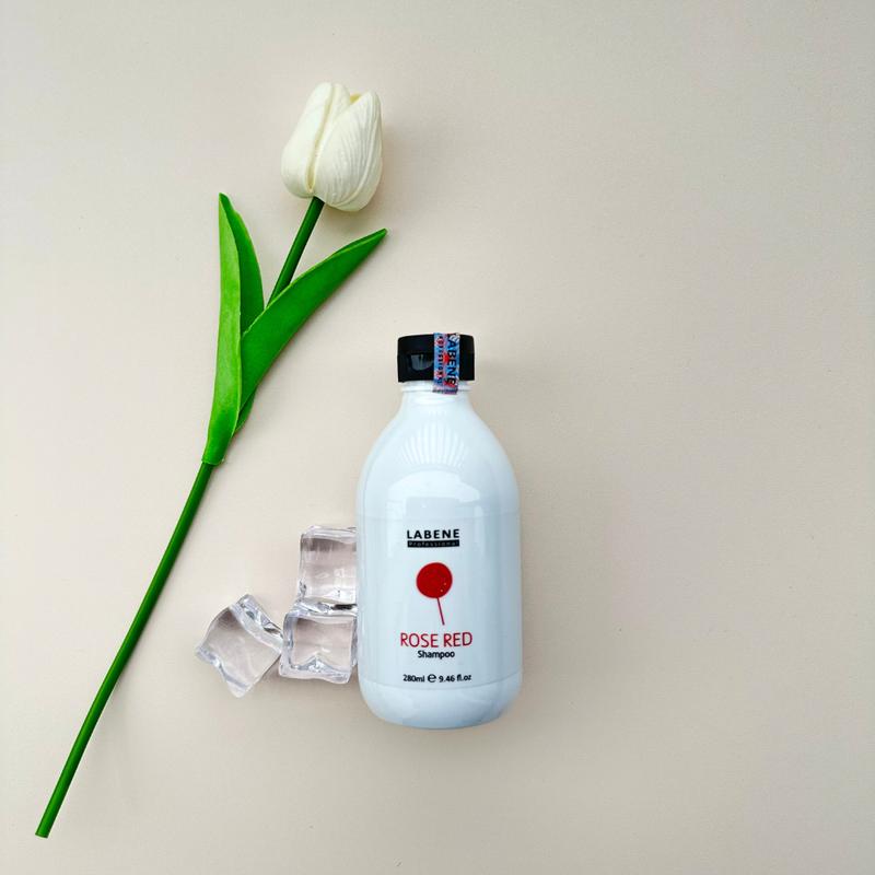 Dầu Gội Đỏ Rose Red Labene Dành Cho Tóc Nhuộm Đỏ Và Hồng, Bổ Sung Tăng Độ Sáng Tươi Mới Màu Nhuộm | LABENE 2