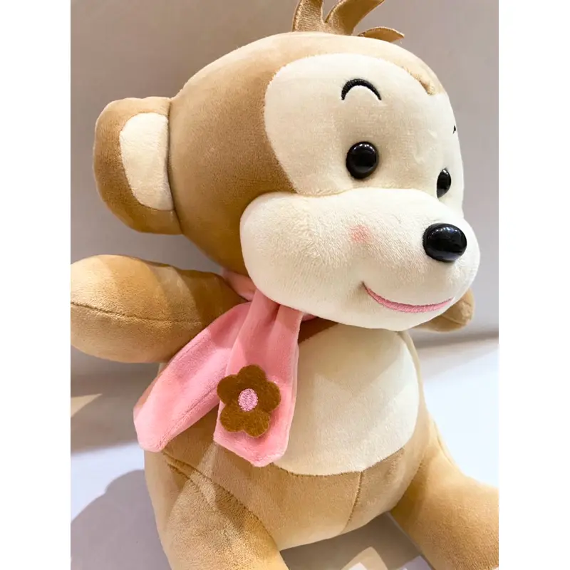 boneka cute monkey with syall animal binatang monyet lucu cantik bagus murah by seulgi (05020290) 7