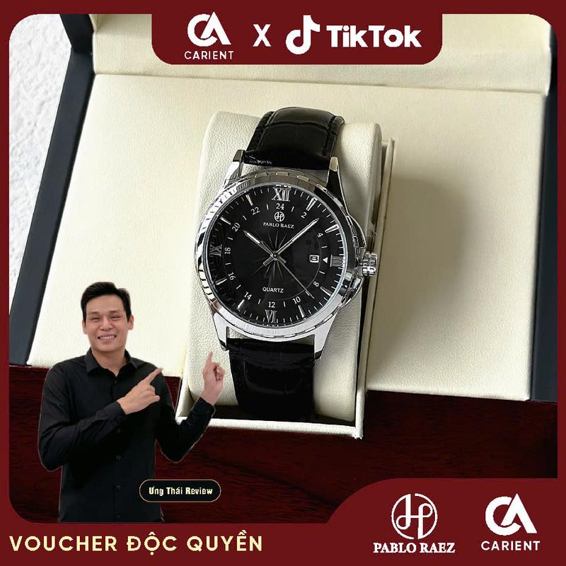 [CARIENT x ƯNG THÁI] Đồng hồ nam cao cấp PABLO RAEZ U850 chống nước sang trọng lịch sự CARIENT