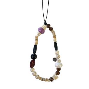 Rantai Mudah Alih, Saiz Kecil, Manik Padanan Warna, Loket Rantai Mudah Alih, Tali Kamera, Kord Anti-Hilang Mudah Alih, Rantai Kunci, Sarung Fon Telinga, Aksesori Beg, Barang Kemas untuk Lelaki dan Wanita