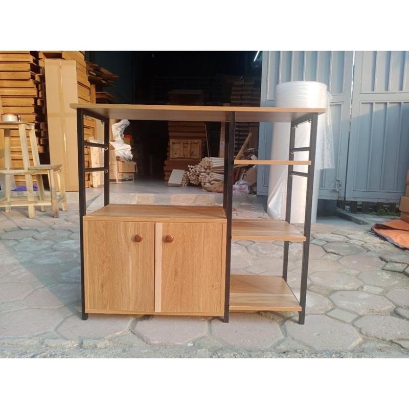 Kệ Lò Vi Sóng, Kệ Nhà Bếp Có Tủ, Kệ Để Lò Nướng Nhà Bếp Đa Năng TA.29 3
