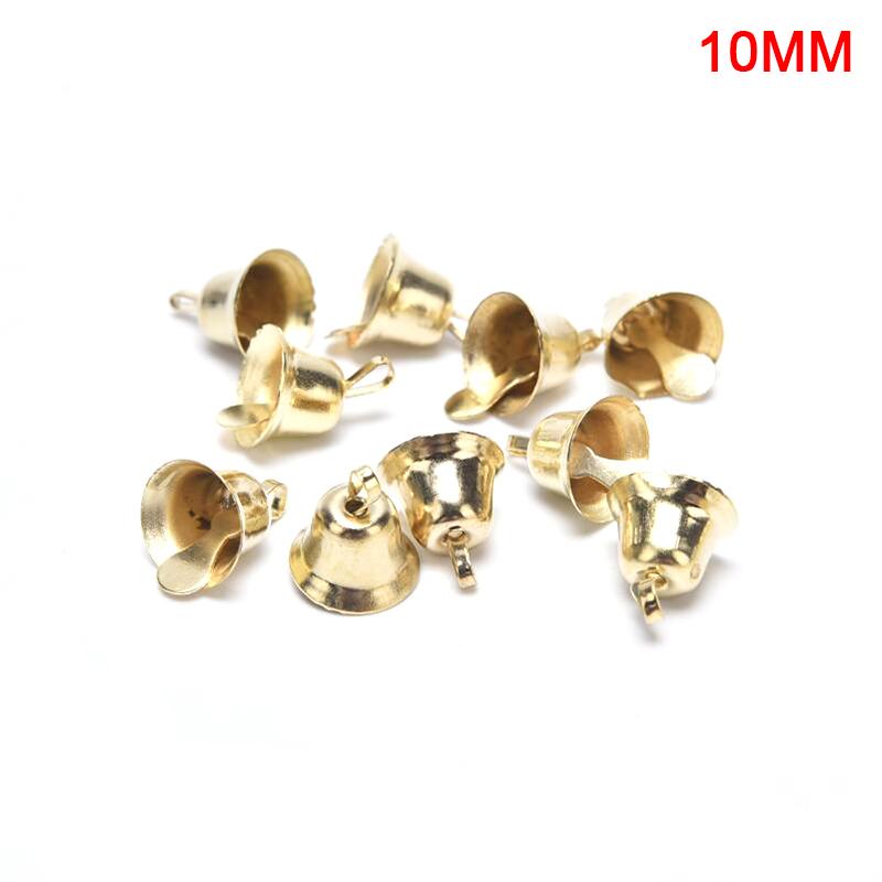 Product Introduction of 10Pcs Small Jingle Bells  Bells Christmas Tree Party Decoration DIY Craft 29