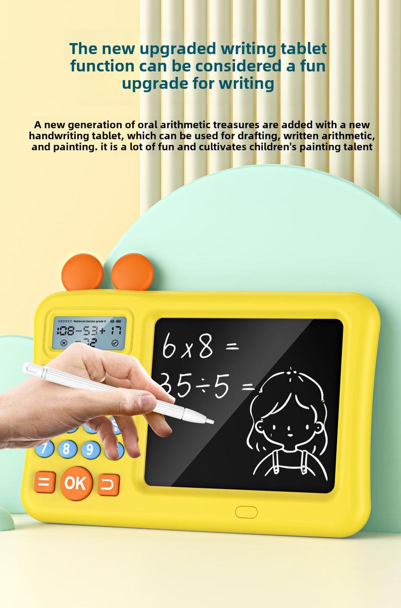 Product Introduction of Mickey Children's Mental Arithmetic Machine/Practice Machine, Intelligent Enlightenment Children's Early Education Learning Machine, Mental Arithmetic Training Machine, Math Mental Arithmetic Machine 19